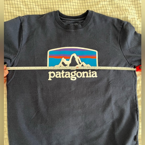 Patagonia Uprisal Crew Sweatshirt - Medium - Navy Blue - Picture 8 of 8